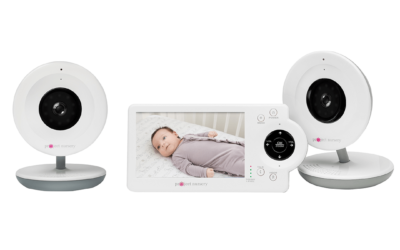 2 Digital Zoom Cameras with 4.3″ Baby Monitor System