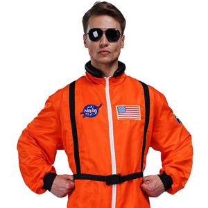 Mens Astronaut Costume Jumpsuit for Adults