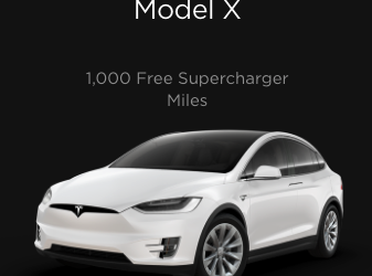 Tesla Model X All Electric Van