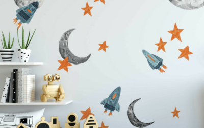 Spaceships Wall Decals