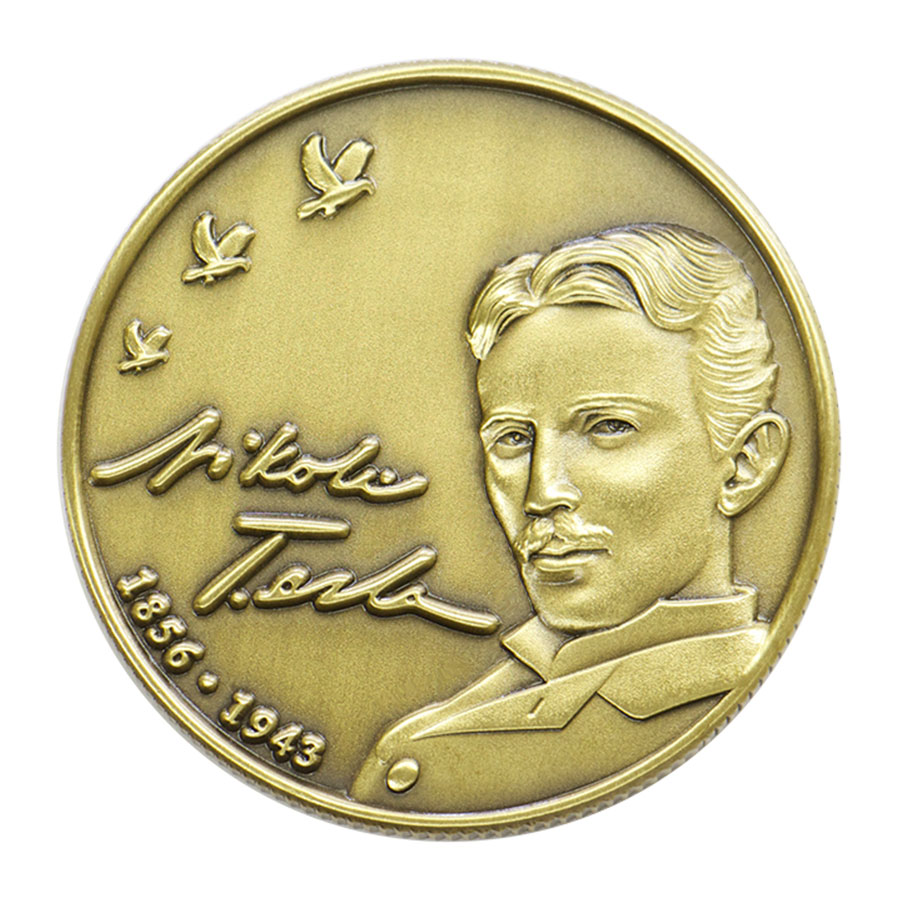Nikola Tesla Coin - Galactic Space Exploration