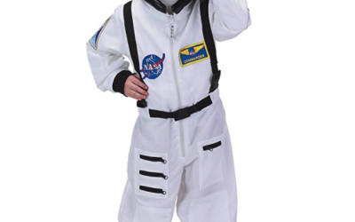 Jr. Astronaut Suit with Embroidered Cap and NASA Patches