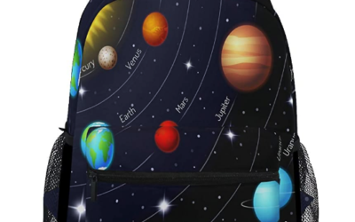 Planet Backpack Bookbag for Girls and Boys