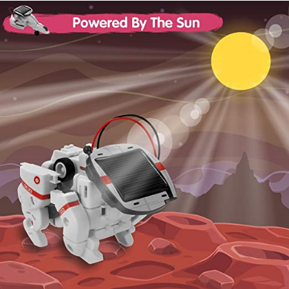 Details about   STEM 4-in-1 Solar Science Robot kit for Kids Educational Space Moon Kit 8 Years 